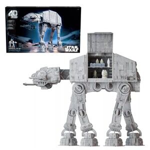 Spin Master STAR WARS 4D Build Imperial AT- AT 3D Cardstock Model Kit - Open Box